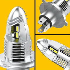 AUXITO H4 9003 LED Headlight Kit Bulbs High Low Beam White 80000LM Super Bright AUXITO