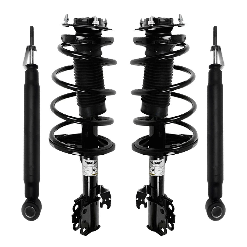 Front & Rear Complete Strut Assembly Shock Kit for 2005-2010 Toyota Sienna 6B93BC-57