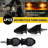 4x Universal Motorcycle Turn Indicator Signal Amber LED Blinker Light 6B93BC-57