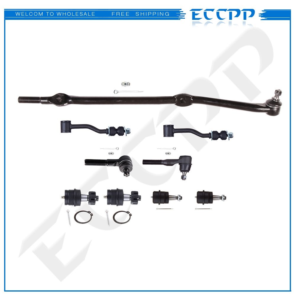 9pcs Front Tie Rod Ends Ball Joints For Jeep Cherokee Laredo Comanche 1991-2001 6B93BC-57
