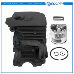Cylinder Piston & Ring Kit For Husqvarna 435 435E 440 440E 435 II Chainsaw 41mm 6B93BC-57