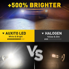 2PC 880 LED Fog/Driving Light Bulb 6500K Xenon White High Power 890 892 893 EOA 6B93BC-57