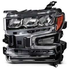 ECCPP Headlights Assembly For Chevrolet Silverado 1500 2019-2021 Pair Black 6B93BC-57