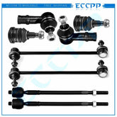 8pcs Suspension Tie Rod End Ball Joint Sway Bar Kit For 04-11 Mitsubishi Galant 6B93BC-57