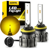 880 892 LED Fog Light Bulbs DRL Low Foglight Beam Day Running Light Amber 2000LM 6B93BC-57
