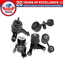 Fits 2007-2009 Toyota Camry 2.4L AUTO Engine Motor & Trans Mount Set 5pcs : 6B93BC-57