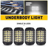 4X Rock Lights Offroad Underglow Neon Light Super Bright White LED Waterproof EA 6B93BC-57