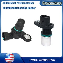 2x Cam/Crankshaft Position Sensor for Chevrolet Trailblazer GMC Buick L6 4.2L 6B93BC-57