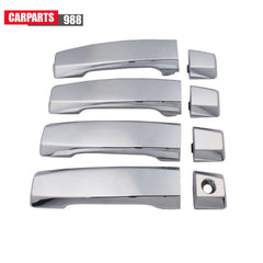 Outer Door Handles Chrome Front Rear For Nissan Titan Armada QX56 80640ZC00A 6B93BC-57