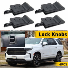 Car Door Lock Knob Handle Pull Trim Pin For 2007-2013 GMC Sierra Silverado Chevy 6B93BC-57