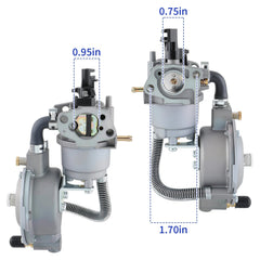For Honda Dual Fuel 170F GX200 LPG Carburetor Conversion Kit Generator Propane 6B93BC-57