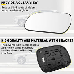 Right Left Side Mirror Heated Glass For Lexus RX 300 330 350 400H 2004-2009 EOA 6B93BC-57