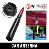 50 Cal Aluminum Bullet Short Antenna Kit Red Fits For Dodge Ram 1500 2500 3500 A 6B93BC-57