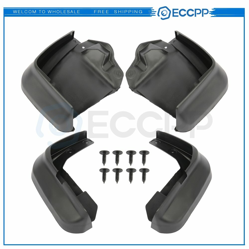 Splash Guards Fender Mudguard Full Set Front Rear 12-15 For Honda Civic Mud Flap 6B93BC-57