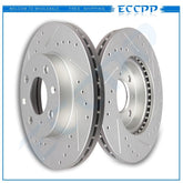 For Honda Civic CX DX GX LX HX S Si CRX DX VX Front 240 mm Brake Disc Rotors Kit 6B93BC-57
