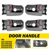 4X Interior Door Handle Front Rear For 2004-2009 KIA Spectra/2005-2009 Spectra5 6B93BC-57