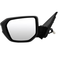 Side Mirror Pair Set Power Black 3 wire For 2016 Honda Civic Left & Right