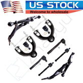 10pcs Front Control Arms Tie Rod Ends For Honda Civic del Sol LX DX 1992-1997 6B93BC-57