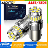 2-10pcs AUXITO 1156 7506 LED Reverse Backup Light Bulbs 6500K White Super Bright AUXITO