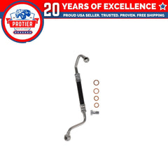 Turbocharger Oil Supply Line Distri Blck To Lower Fits BMW 335d X5 09-13 L6 6B93BC-57