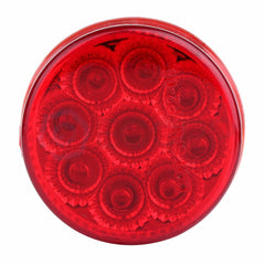 20x 2 inch Red Round 9 LED Side Marker truck trailer Turn Tail Light universal 6B93BC-57