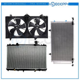 Electric Radiator Condenser Cooling Fan Kit For 2002 2003-2006 Toyota Camry 6B93BC-57