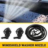 2Pcs Front Windshield Hood Nozzle Jet For 2009-2015 Honda Pilot 76810-SZA-A01ZA 6B93BC-57