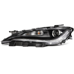 Pair Kit LED Headlights Assembly For 2015-2017 Chrysler 200 2.4L 3.6L Black 6B93BC-57