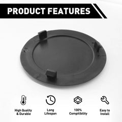 For 2003-2020 Dodge Ram 1500-3500 Rear Bumper Step Pad Towing Ball PLUG FLAT CAP 6B93BC-57