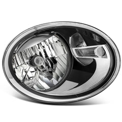 Headlights Assembly Left+Right For 2019-2012 VW Beetle Halogen Type Headlamp 6B93BC-57