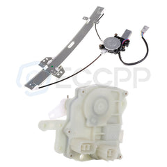 98-02 Window Regulator+Door Lock Actuator For Honda Accord 2.3L 3.0L Front Left 6B93BC-57