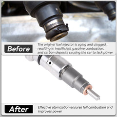 Common Rail Diesel Injector For Cummins Vorious Case Vorious 87538123 0445120037