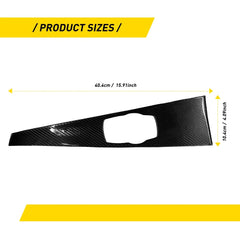 Carbon Fiber Color Multimedia Panel Cover Trim for BMW 3 4 Series F30 F32 F34 EA 6B93BC-57