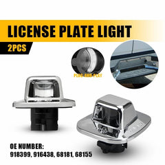License Plate Light Lamp Housing For Chevy GMC C1500 C2500 C3500 K1500 K2500 EOA 6B93BC-57
