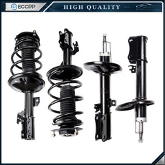 For 2002-03 Lexus Es300 Camry (2) Front Complete Strut & (2) Rear Shock Absorber 6B93BC-57