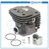 47mm Cylinder Piston Kit For Husqvarna Husky 357 359 Chainsaw 6B93BC-57