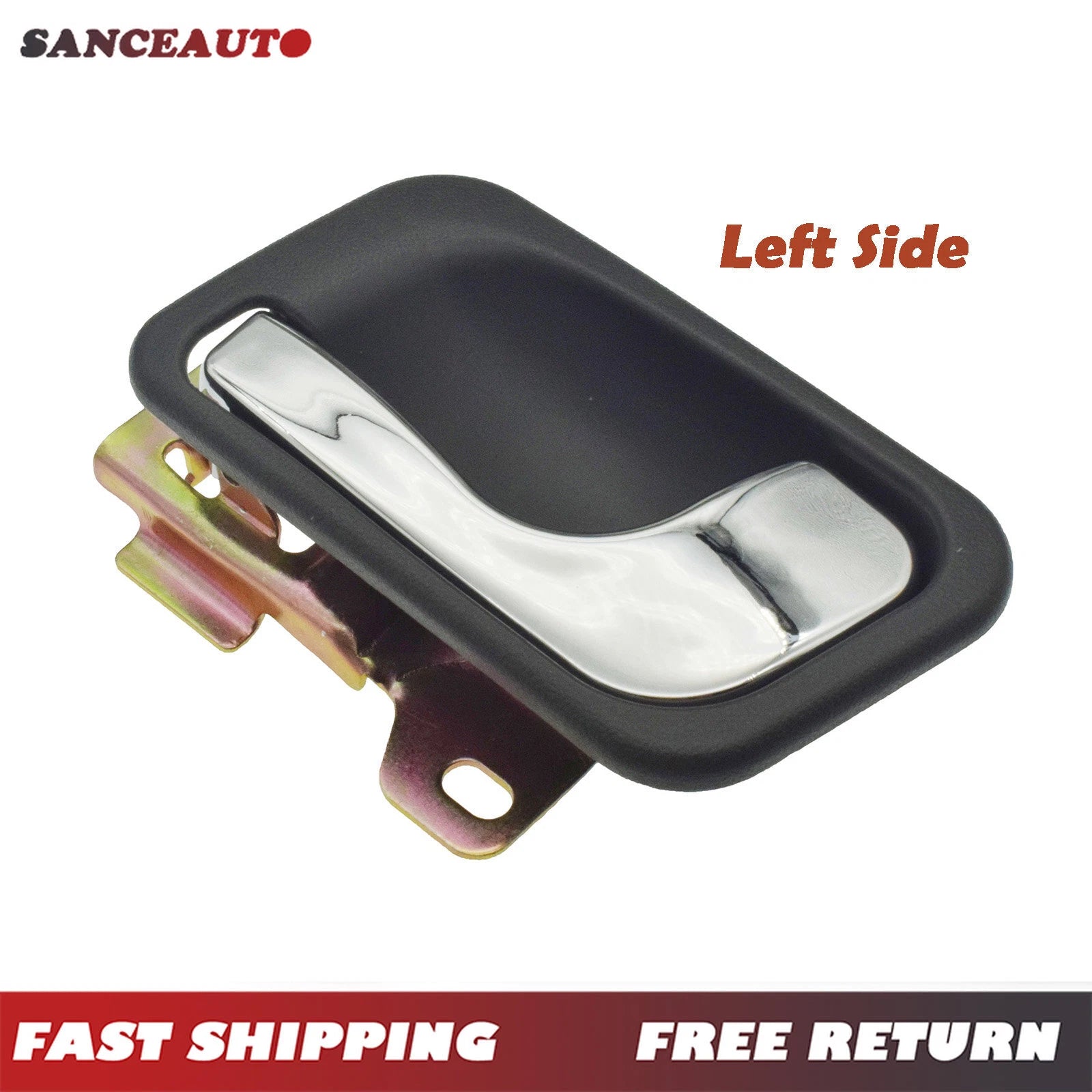 Left For mitsubishi Pajero V31 V32 V33 V43 V44 V45 V46 Chrome Inside Door Handle 6B93BC-57