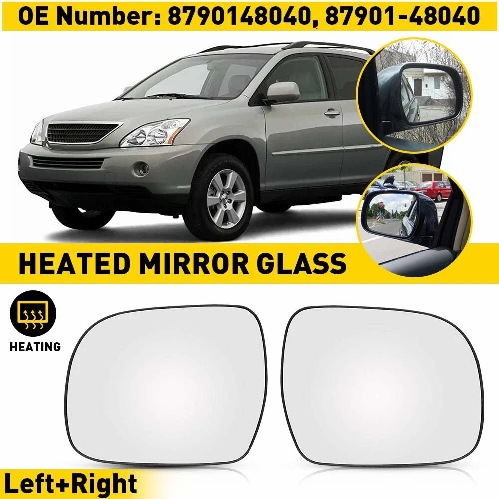 For Lexus RX 300 330 350 400H 2004-2009 Right Left Side Mirror Heated Glass EOA 6B93BC-57