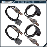 4pcs Upstream/Pre Downstream/Rear Oxygen Sensor O2 02 for 07-08 Acura TL 3.2L V6 6B93BC-57