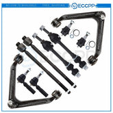 10pcs Fits 2002 -2005 Dodge Ram 1500 2WD Front Tie Rod Ends Ball Joints Sway Bar 6B93BC-57