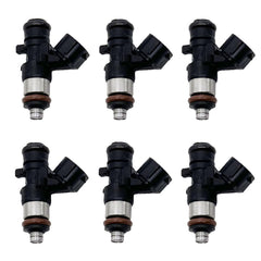 6 Pcs Fuel Injectors 6AW-13761-00-00 For Yamaha Outboard 200HP 225HP 250HP 300HP