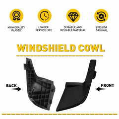 For 2010-2023 Toyota 4Runner Wiper Cowl Extension Trim Hood Side Seal Left Side 6B93BC-57