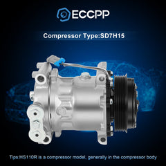 A/C AC Compressor Fits Chevy GMC C1500 Cadillac Escalade Isuzu Oldsmobile 6B93BC-57