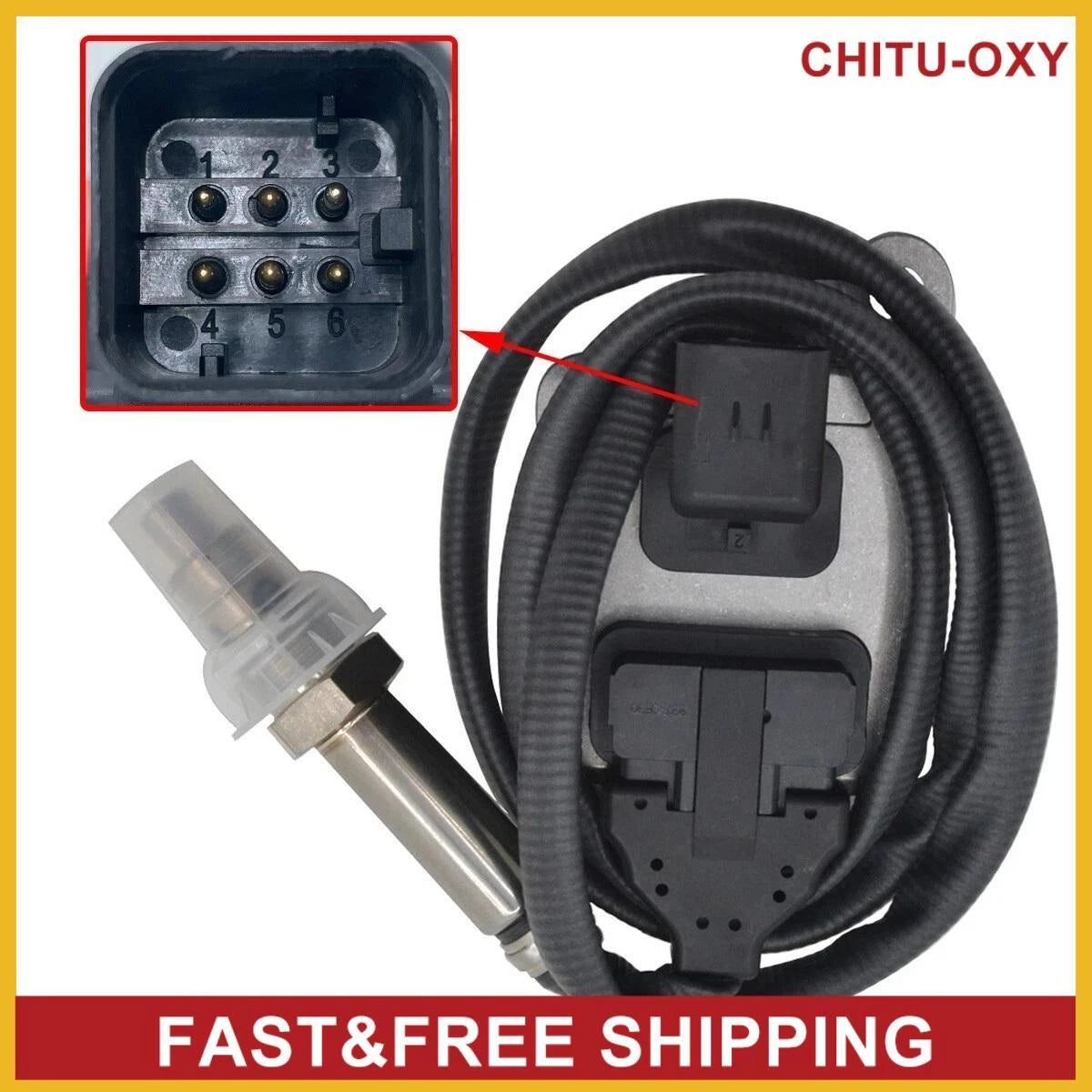 5WK96773 RE552182 Nitrogen Oxide Nox Sensor For John Deere 5WK9 6773 6B93BC-57