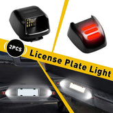 x2 18LED License Plate Lamp Light For Nissan Frontier Titan Armada 2007-2019 6B93BC-57