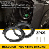 7" Inch LED Headlight Mounting Ring Bracket Adapter Round for Jeep Wrangler JK A 6B93BC-57