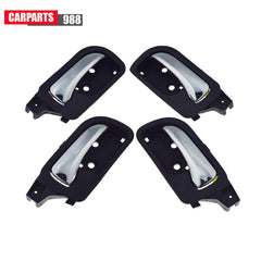 4Pcs Interior Door Handle Front Rear For 03-07 Honda Accord HO1353132 HO1352132 6B93BC-57