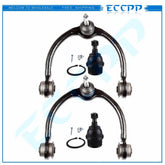4Pcs Front Upper Control Arms Lower Ball Joints Fits 2005-10 Jeep Grand Cherokee 6B93BC-57