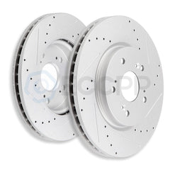 Front Brake Discs Rotors For Acura RDX Honda Accord Crosstour Honda Crosstour KOEEP