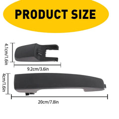 RH Passenger Side Outside Exterior Door Handle for Black 2008-2011 Ford Focus EA 6B93BC-57